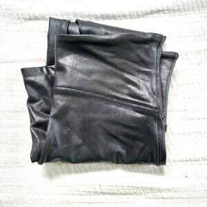 SPANX Faux Leather Leggings - Black